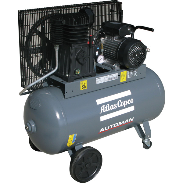ATLAS COPCO AUTOMAN 230V/15A 3.0HP 16CFM 90L